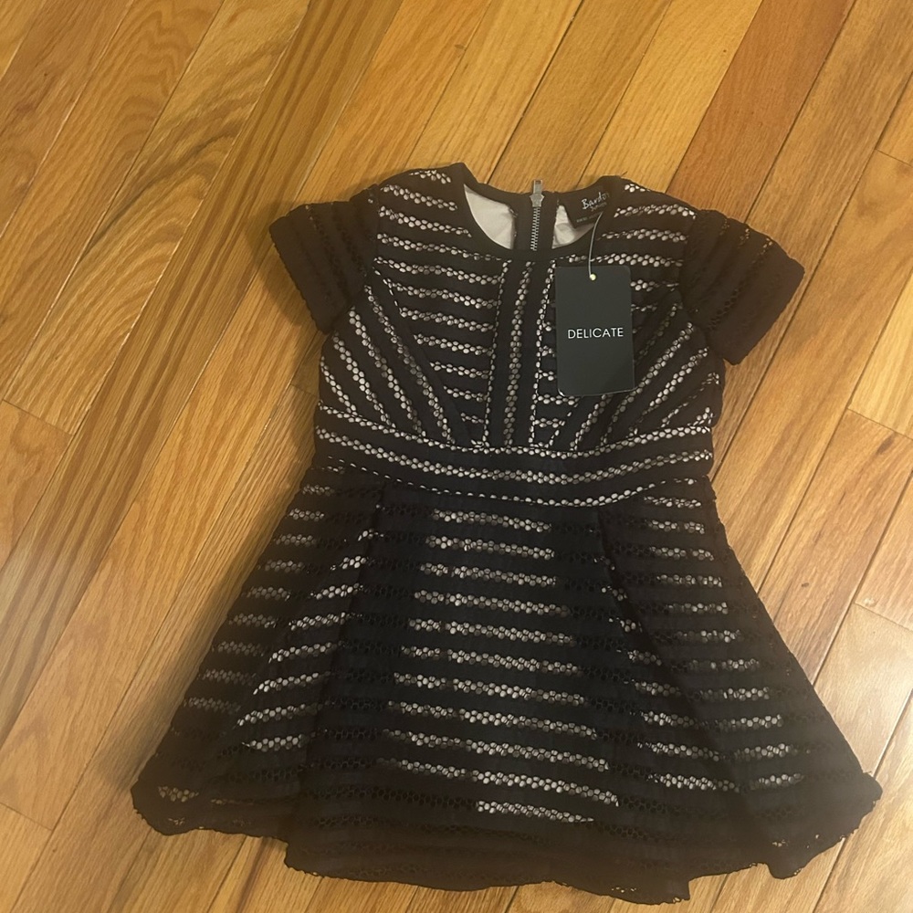 Black and nude Dress